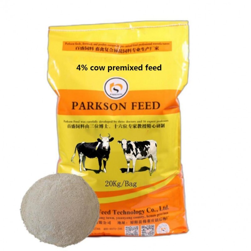 4% sữa bò premixed thức ăn phụ gia